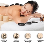 Set de 5 Pierres Chaudes de Massage