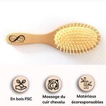 Brosse à Cheveux en bois