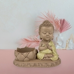 Statue Bouddha Bougeoir CH03