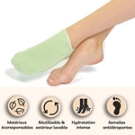 Chaussettes Vertes SPA Hydratantes VERT - ZENC9