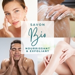 Savon Exfoliant au Café Bio