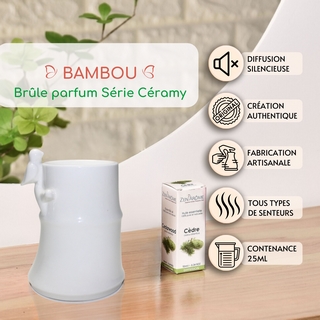 Brûle parfum "Bambou" SCOB20