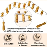 Lanière de Massage en Bois - MASS01