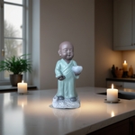 Statue Bouddha Porte-Encens AUMONE