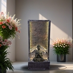 Fontaine XL ALPES avec Grande Statue Bouddha 